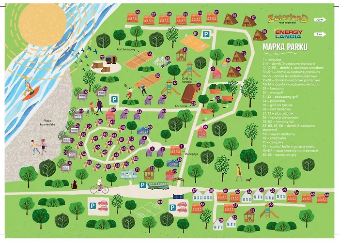 Wśród Drzew River Park Sauna Ośrodek wypoczynkowy